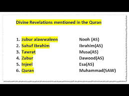 The Divine Books of Allah